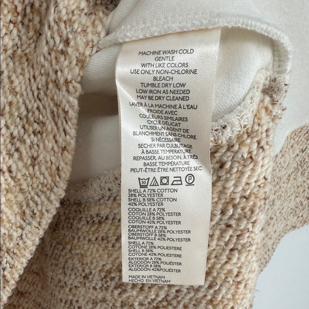 Daily Practice by Anthropologie Long-Sleeve Poncho size M - Picture 5 of 9